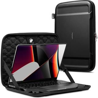 Spigen Rugged Armor Pouch Til 13-14" - Sort