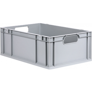 MÜLLER & SOHN Plastkasse Eurobox NextGen Economy 600x400x220mm med åbne greb