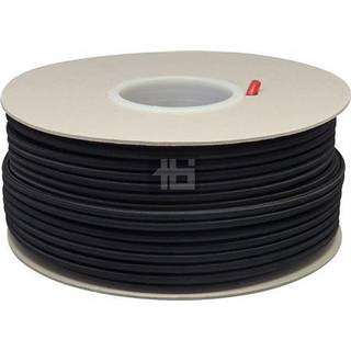 3G0,75 T70 textil sort - 25 meter - Meter pris