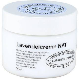 Natcreme Lavendel - 30 ml - Elizabeth Løvegal