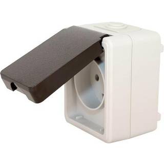 Gripo Stikkontakt Enkel M.jord Ip54 - 7984