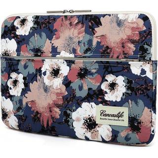 Canvaslife laptop sleeve 13-14" Blue Camellia - Blå