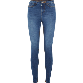 Noisy May Callie Dame Jeans - Medium Blue Denim - 25/30