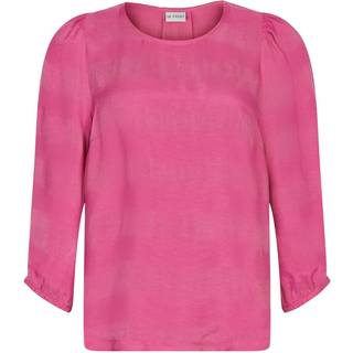 IN FRONT Filla Bluse, Farve: Pink, Størrelse: S, Dame
