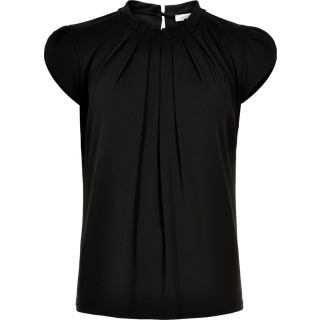 In Front Bluse 13028 Sort (MEDIUM)
