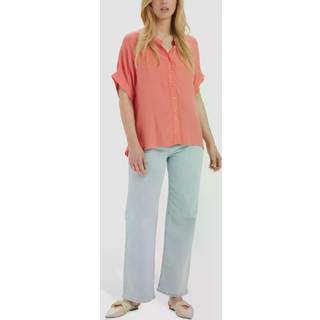 Soaked In Luxury Slhelia Shirt Ss Bluser 30404726 Broken White (XLARGE)