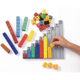 DIDAX Uddannelsesressourcer UNIFIX 1-10 trappe til terninger Multicolor