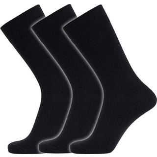 Active Wear 3 pack terry socks - sort/grå 40-43