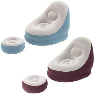 Bestway Comfort Cruiser Gråblå Liggestol 121 x 100 x 86cm