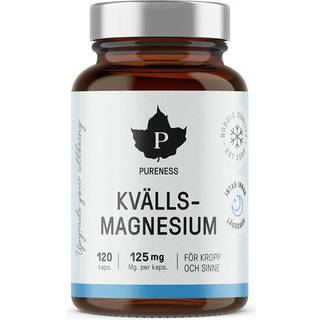 Pureness Aften Magnesium, 120 kapsler