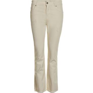 IN FRONT Ellie Jeans, Farve: Eggshell, Størrelse: 42, Dame