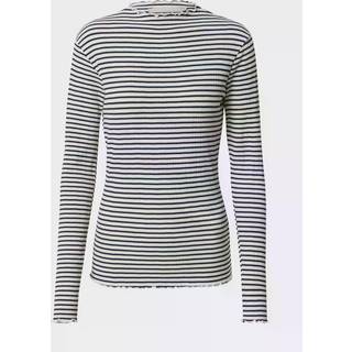 Karen By Simonsen Candacekb Stripe Ls Toppe & T-Shirts 10103632 Night Sky/Egret Stripe (XXLARGE)