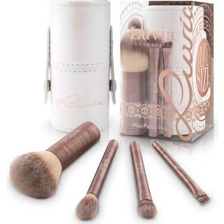 Luvia Cosmetics Prime Vegan Mini Børstesæt Rejse - 4 stk.