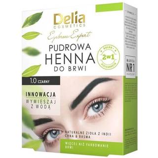 Delia Cosmetics Eyebrow Expert Øjenbrynstoner Skygge 1.0 Black 4 g - 4 g