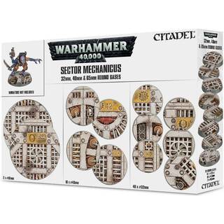 Sector Mechanicus - 60 Round bases - Warhammer - Citadel - Games Workshop