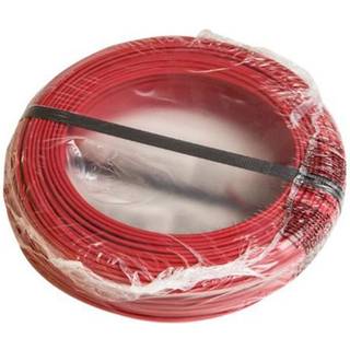Inst. ledning PVL blyfri 1x1,5 mm rød - 100 meter
