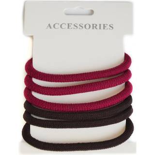 Hårsnodd Basic - Red/Black