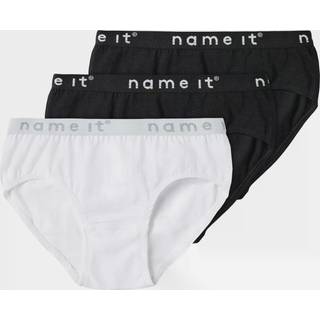 NAME IT 3-Pak Underbukser Black & White