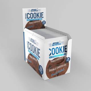 Applied Nutrition - Kritisk Cookie, Dobbelt Chokolade - 12 x 73g