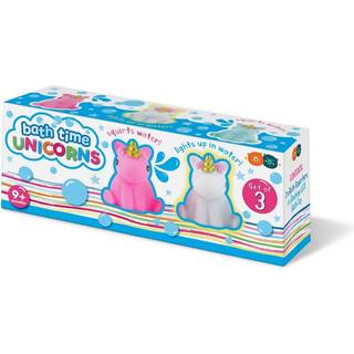 Buddy & Barney: Spruttende og lysende enhjørninger badelegetøj sæt - 3 stk