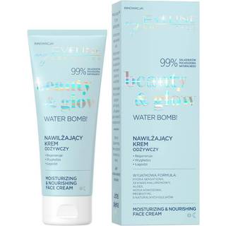 Eveline Cosmetics Beauty & Glow Water Bomb! Fugtende og nærende creme til ansigt 75 ml - 75 ml