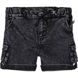 The BRAND Stone Wash Army Shorts Grå 104/110 cm    104/110 cm  Unisex