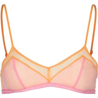 Calvin Klein Unlined Triangle BH uden bøjle, orange, Størrelse: XS, Dame