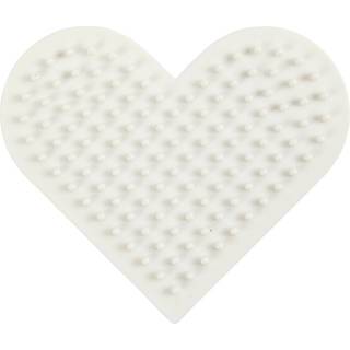 NABBI BioBeads Perleplade - Lille Hjerte 7x8,5 cm