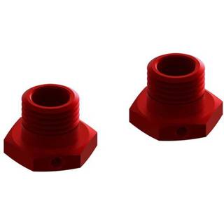 ARRMA ARA311035 Wheel Hex 17mm / 14.6mm Thick Red (2)