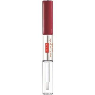 PUPA Milano Læber Lipgloss Made To Last Lip Duo No. 005 Deep Ruby 8 ml () - 8 ml