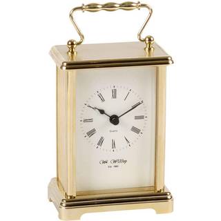 Widdop Brass Effect Carriage Clock - C1788