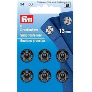 Tryklåse - metal 13 mm Sorte 341168