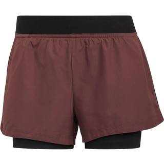 FiveTen Women's Two-in-One Climb Shorts Quiet Crimson/Black, 32