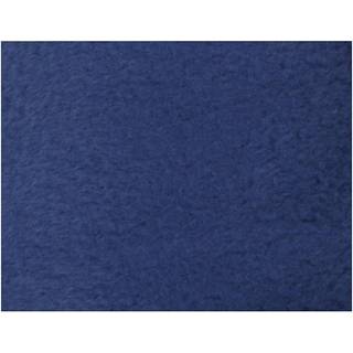 Blå fleece 125x150 cm - let, varm og anti-pilling