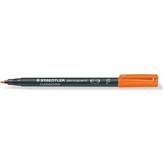 10 x Staedtler Lumocolor 318F overheadpen 0,6mm orange