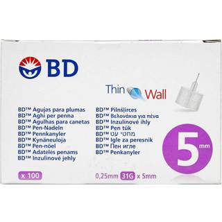 BD Thin Wall Penkanyle 31G- Fri fragt over 249