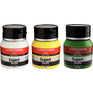 Amsterdam Expert Akrylmaling, 400 ml. Perm. Lemon Ylw. (3)