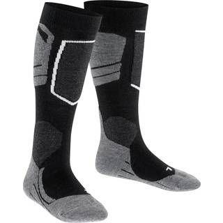 Falke SK4, skistrømper, børn, sort