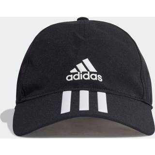 AEROREADY 3-Stripes Baseball kasket - White / Black / Black - Mænd (M/L)