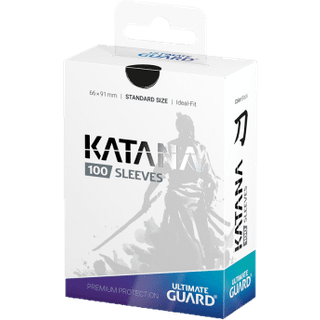 Ultimate Guard Katana Sleeves Standard Size Black (100)