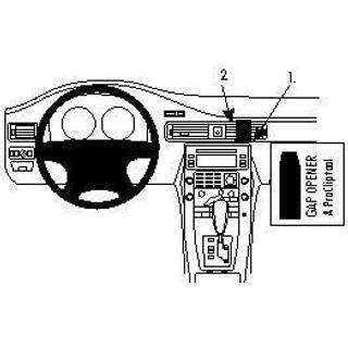 Volvo S80/V70/CX70 08-11, Vinklad Hög, Träpanel