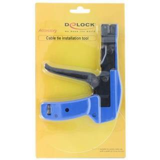 Delock kabelbinder / kabelstrips pistol - Blå