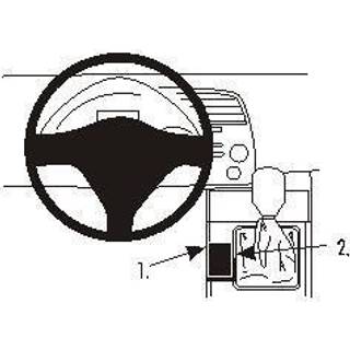 ProClip Monteringsbygel Honda S2000 04-09, Konsol