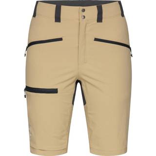 Mid Slim Shorts Women Sand/Magnetite