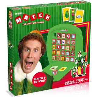 Elf Top Trumps Match Board Game Multilingual Edition Play med 15 af dine foretrukne Elf -figurer inklusive Buddy Elf Family Game i alderen 4 og o