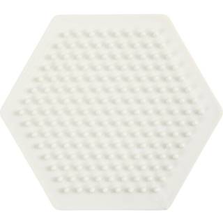 Perleplade midi - BioBeads, sekskant