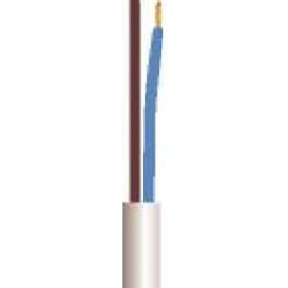 Ledning 2X1,0 H05Vv-F Hvid R50 Solar