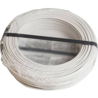 Installationsledning H07V-U 1X1,5 hvid R-100