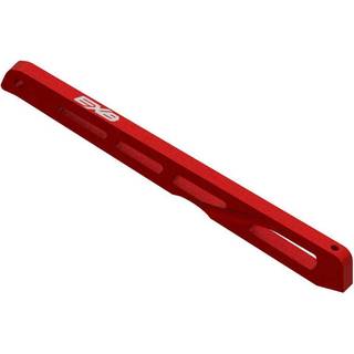 ARRMA ARA320567 Rear Center Chassis Brace Alu 140mm Red
