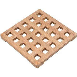 Whitecap Industries 62421 Teak Square Trivet - Stor 8 """"